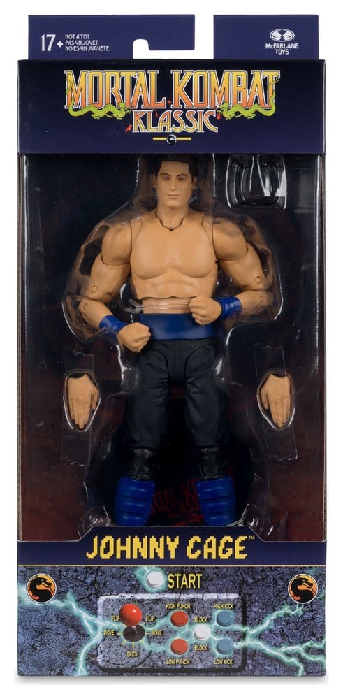 Mortal Kombat Klassics - Johnny Cage 18cm Actionfigur McFarlane 2026