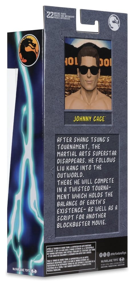 Mortal Kombat Klassics - Johnny Cage 18cm Actionfigur McFarlane 2026