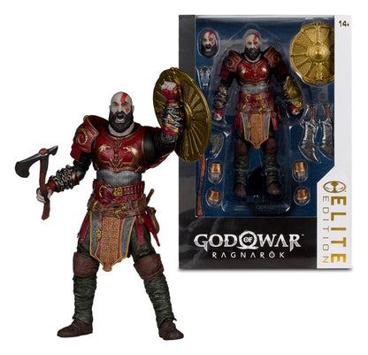 God of War: Ragnarök - Kratos (Armor of Ares) Deluxe Elite Edition Actionfigur 18cm McFarlane Toys 2026