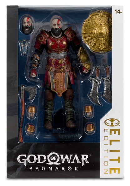 God of War: Ragnarök - Kratos (Armor of Ares) Deluxe Elite Edition Actionfigur 18cm McFarlane Toys 2026