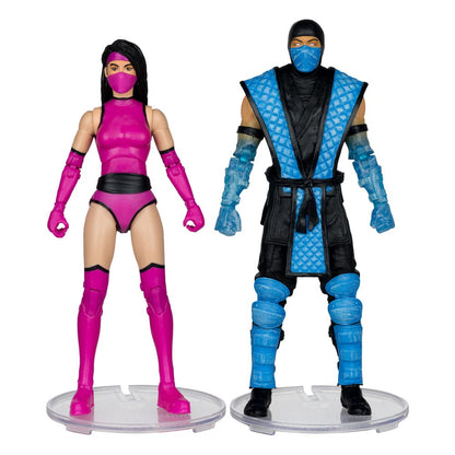 Mortal Kombat Klassic - Sub-Zero vs. Mileena (2er-Pack) 18cm Actionfiguren McFarlane Toys 2025 Exclusive
