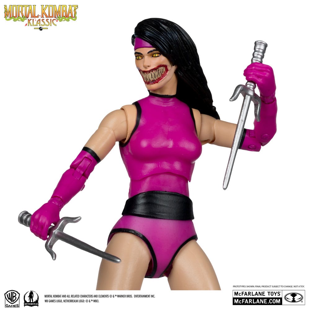 Mortal Kombat Klassic - Sub-Zero vs. Mileena (2er-Pack) 18cm Actionfiguren McFarlane Toys 2025 Exclusive