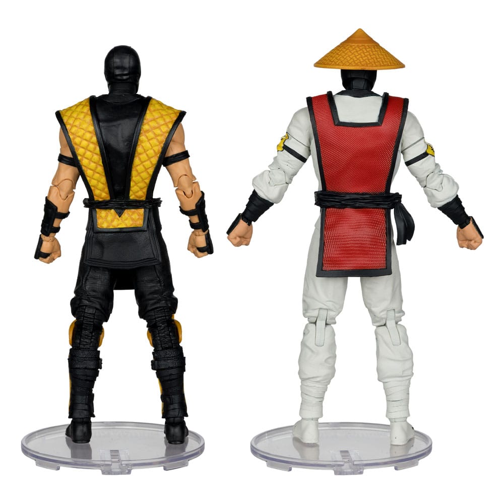 Mortal Kombat Klassic - Scorpion vs. Raiden (2er-Pack) 18cm Actionfiguren McFarlane Toys 2025 Exclusive