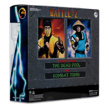 Mortal Kombat Klassic - Scorpion vs. Raiden (2er-Pack) 18cm Actionfiguren McFarlane Toys 2025 Exclusive