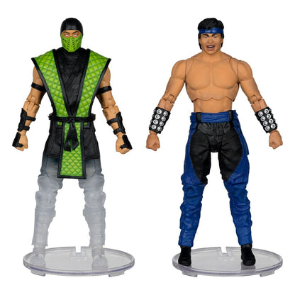 Mortal Kombat Klassic - Liu Kang vs. Reptile (2er-Pack) 18cm Actionfiguren McFarlane Toys 2025 Exclusive
