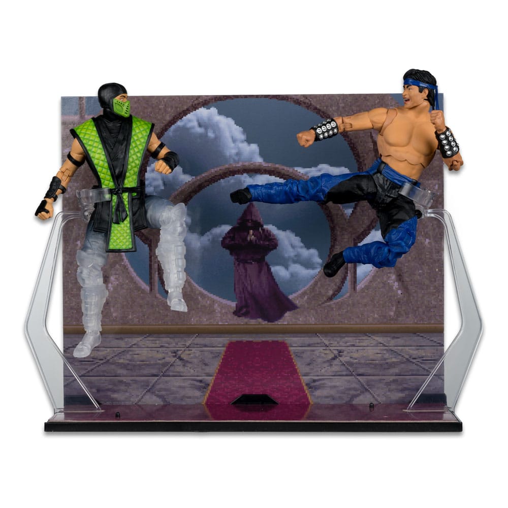Mortal Kombat Klassic - Liu Kang vs. Reptile (2er-Pack) 18cm Actionfiguren McFarlane Toys 2025 Exclusive