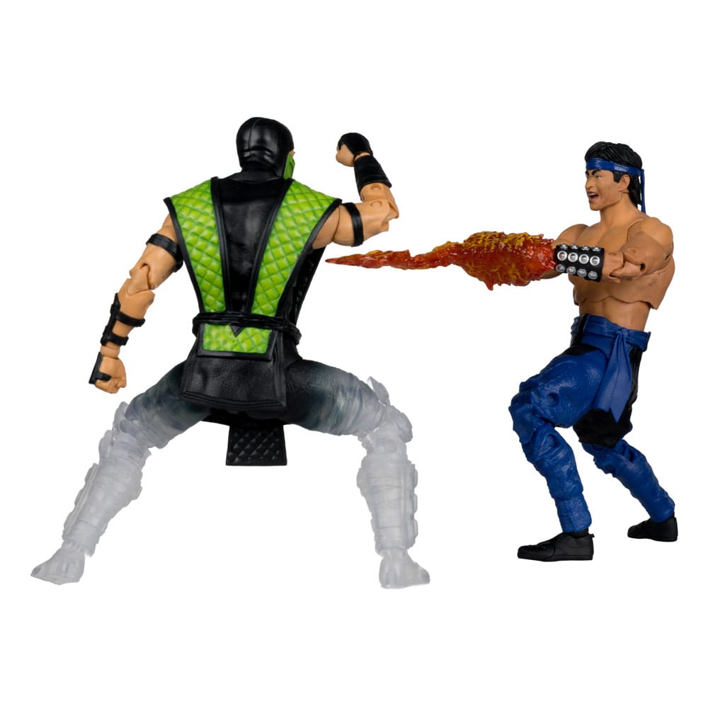 Mortal Kombat Klassic - Liu Kang vs. Reptile (2er-Pack) 18cm Actionfiguren McFarlane Toys 2025 Exclusive