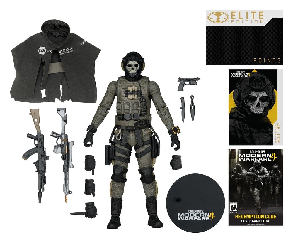Call of Duty - Ghost (Modern Warfare 4) #19 Elite Edition Actionfigur 18cm McFarlane Toys 2026