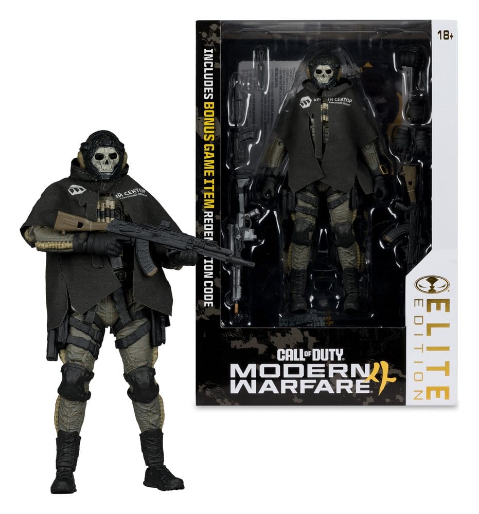 Call of Duty - Ghost (Modern Warfare 4) #19 Elite Edition Actionfigur 18cm McFarlane Toys 2026