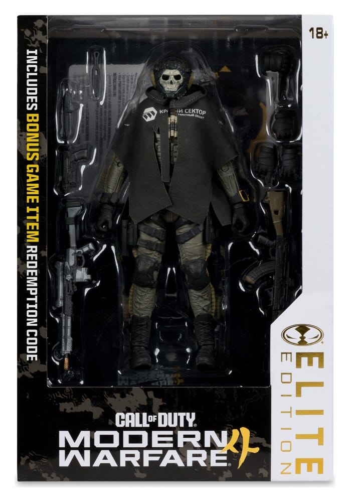 Call of Duty - Ghost (Modern Warfare 4) #19 Elite Edition Actionfigur 18cm McFarlane Toys 2026