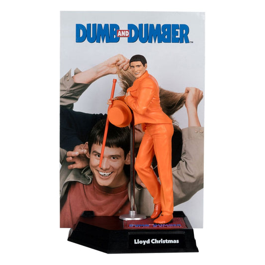 Pre-Order: Movie Maniacs Dumm und Dümmer - Lloyd Christmas Statue 15cm (Gold Label Edition) Limited 2024