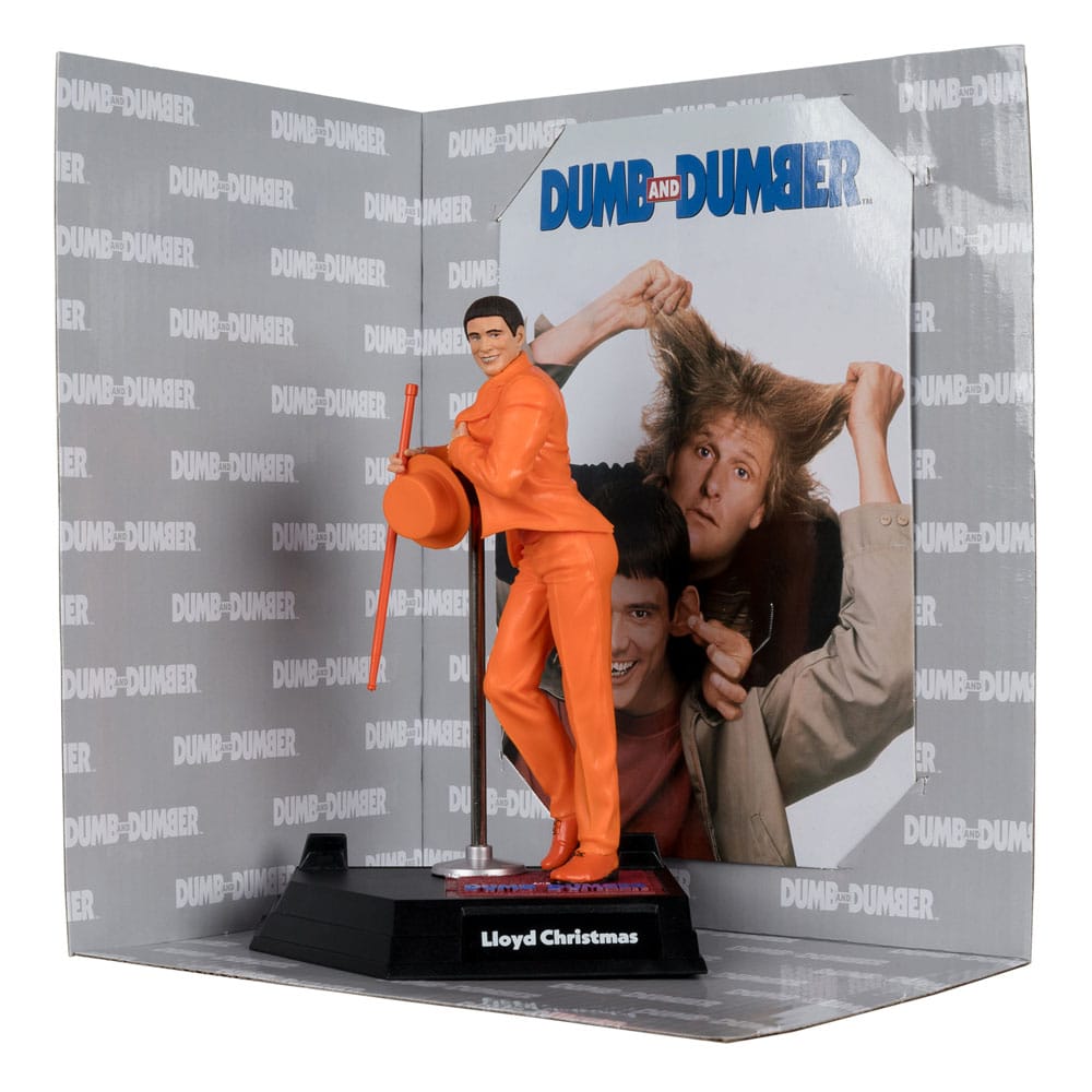 Pre-Order: Movie Maniacs Dumm und Dümmer - Lloyd Christmas Statue 15cm (Gold Label Edition) Limited 2024