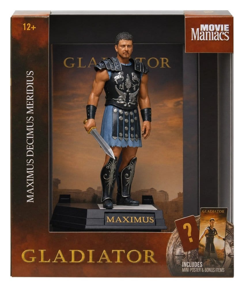 Movie Maniacs: Gladiator - Maximus Decimus Meridius 16cm PVC Statue McFarlane 2026