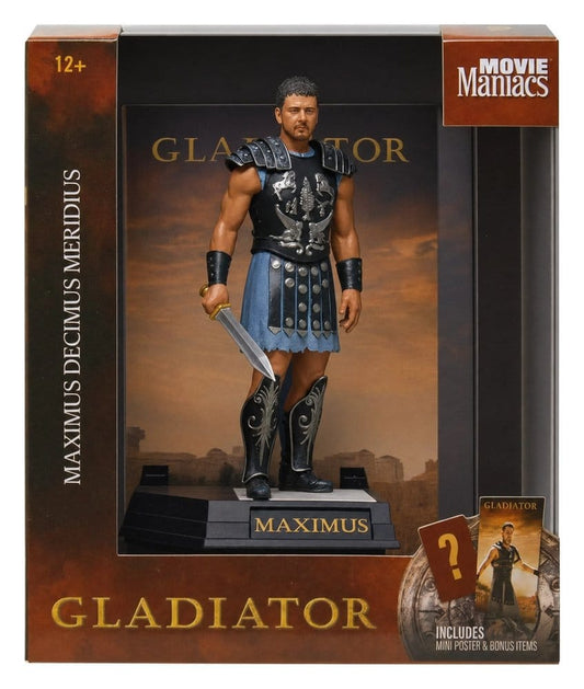 Movie Maniacs: Gladiator - Maximus Decimus Meridius 16cm PVC Statue McFarlane 2026