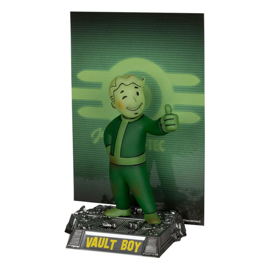 Movie Maniacs: Fallout - Vault Boy (Glow In the Dark) PVC Statue 13cm *Gold Label* McFarlane Toys 2025