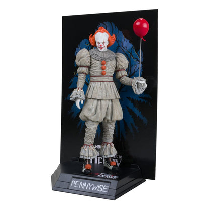 Pre-Order: Movie Maniacs: It - Welcome to Derry - Pennywise PVC Statue (Gold Label) 16cm McFarlane 2025