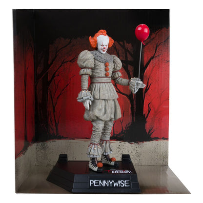 Pre-Order: Movie Maniacs: It - Welcome to Derry - Pennywise PVC Statue (Gold Label) 16cm McFarlane 2025