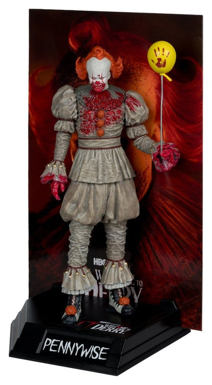 Movie Maniacs: ES - Welcome to Derry - Pennywise (Bloody) 16cm PVC Statue  McFarlane 2026