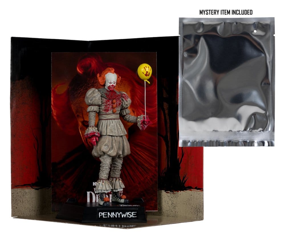 Movie Maniacs: ES - Welcome to Derry - Pennywise (Bloody) 16cm PVC Statue  McFarlane 2026