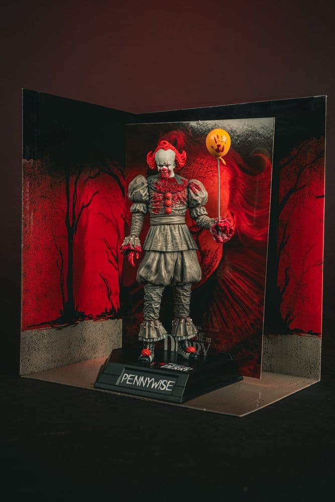 Movie Maniacs: ES - Welcome to Derry - Pennywise (Bloody) 16cm PVC Statue  McFarlane 2026