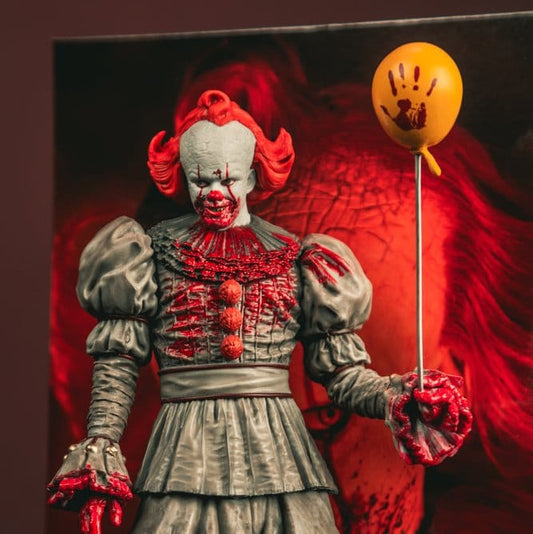 Movie Maniacs: ES - Welcome to Derry - Pennywise (Bloody) 16cm PVC Statue  McFarlane 2026