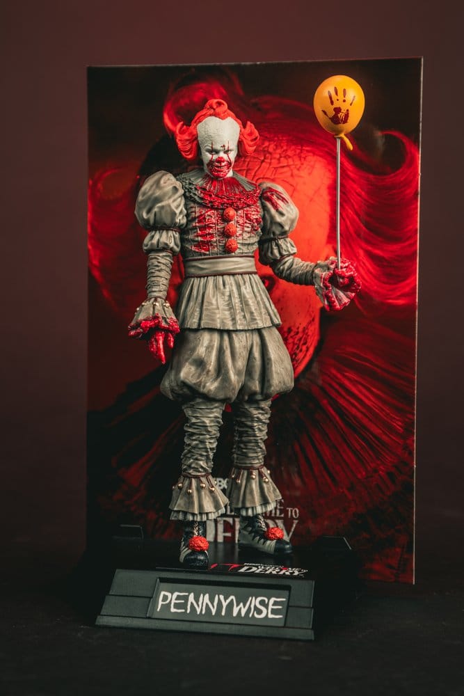 Movie Maniacs: ES - Welcome to Derry - Pennywise (Bloody) 16cm PVC Statue  McFarlane 2026