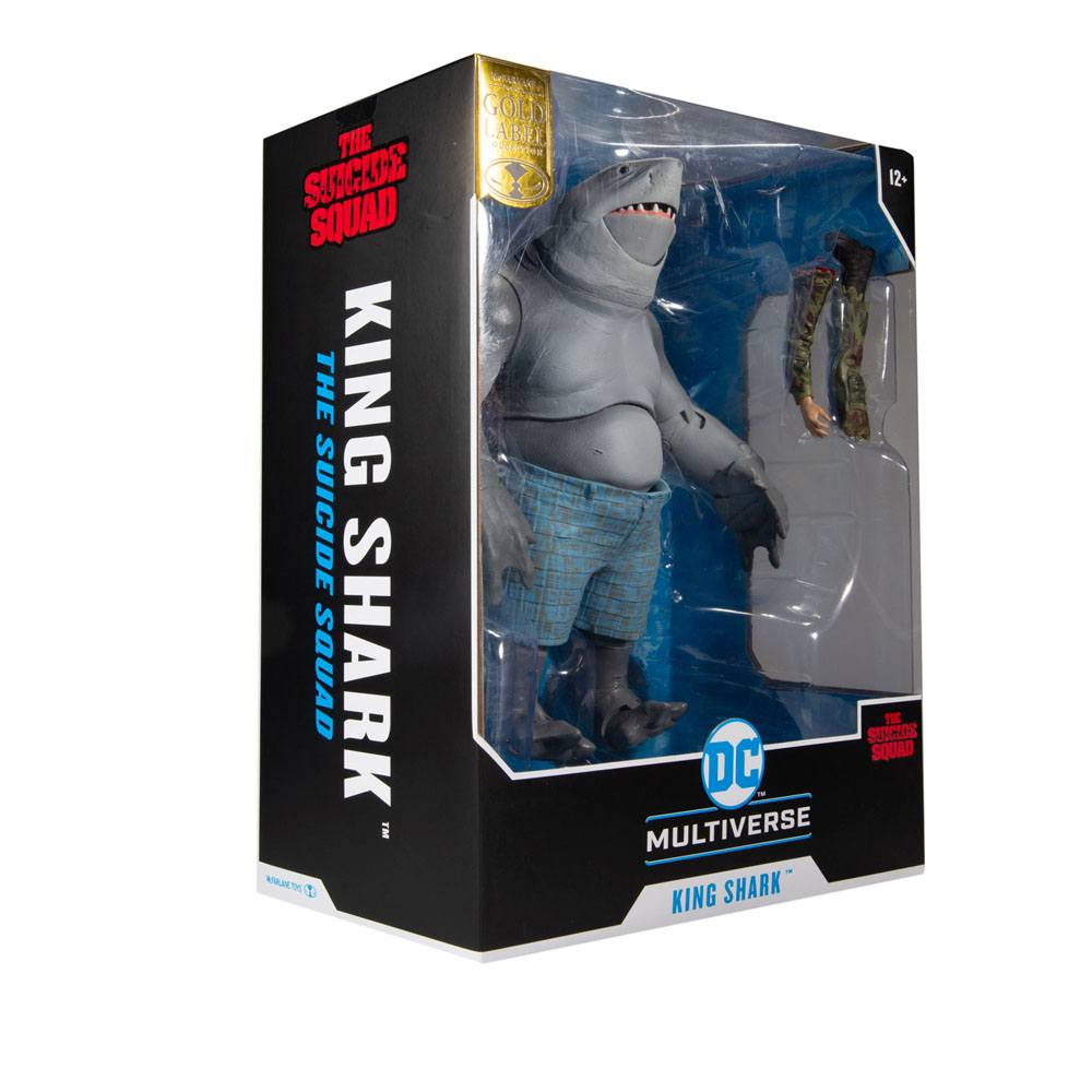 The Suicide Squad Movie - King Shark Actionfigur 30cm McFarlane Toys 2022 Gold Label Limited Edition