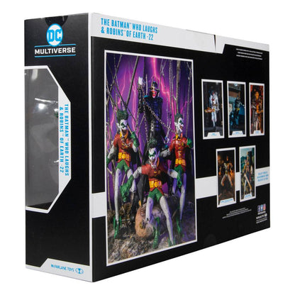 DC Multiverse: The Batman Who Laughs with the Robins of Earth -22 (Collector Multipack) 18cm Actionfiguren McFarlane Toys 2021 Exclusive