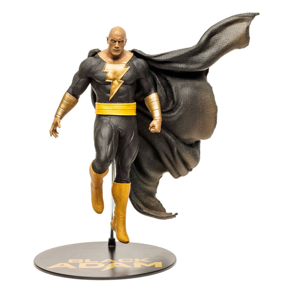 DC Black Adam Movie - Black Adam Posed PVC Statue by Jim Lee 30cm McFarlane Toys 2022
