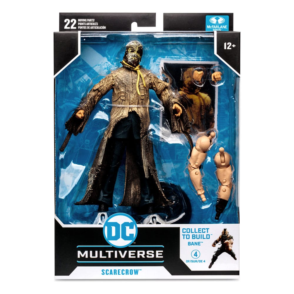 DC Multiverse: Batman: The Dark Knight Trilogy - Scarecrow (Build A Figur) Actionfigur 18cm McFarlane Toys 2023