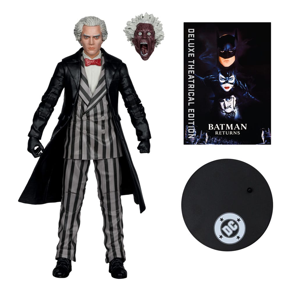 Batmans Returns - Max Shreck DC Theatrical Deluxe Edition (Red Platinum Edition) 18cm Actionfigur McFarlane 2025