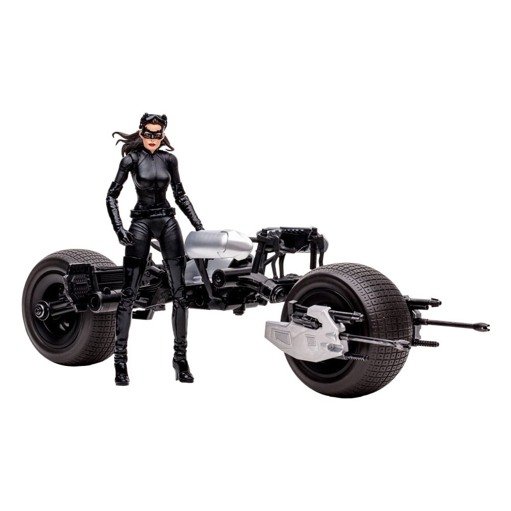 DC Multiverse: Catwoman with Batpod (Dark Knight Rises) McFarlane Toys 2024 Gold Label Limited Edition