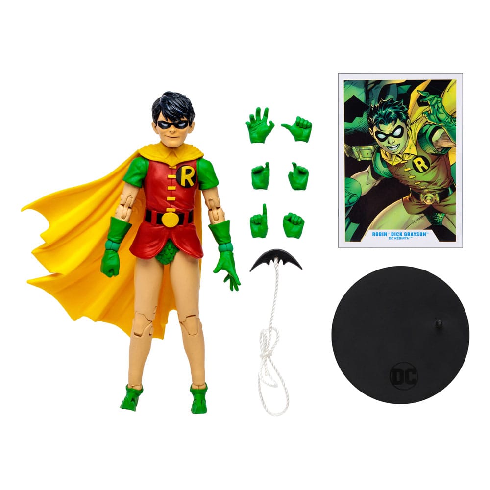DC Multiverse: Robin (Dick Grayson) DC Rebirth (Gold Label) 18cm Actionfigur McFarlane Toys 2023