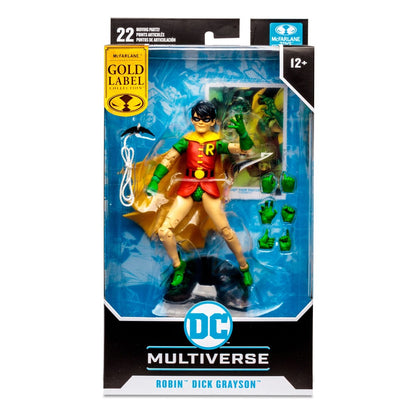 DC Multiverse: Robin (Dick Grayson) DC Rebirth (Gold Label) 18cm Actionfigur McFarlane Toys 2023