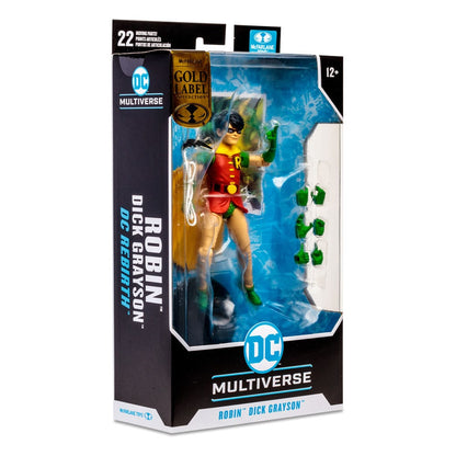 DC Multiverse: Robin (Dick Grayson) DC Rebirth (Gold Label) 18cm Actionfigur McFarlane Toys 2023