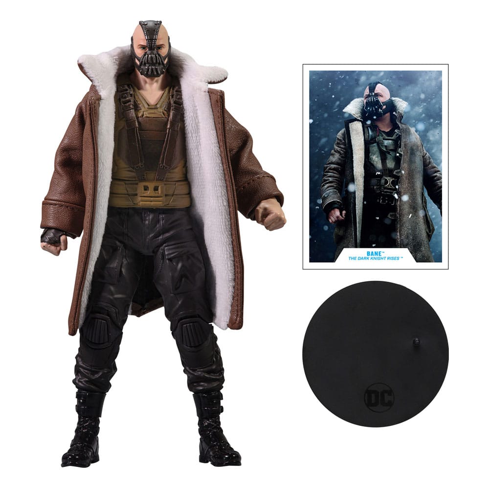 DC Multiverse: Batman The Dark Knight Rises - Bane (Trench Coat Variant) Gold Label 18cm Actionfigur McFarlane Toys 2023 SDCC Exclusive