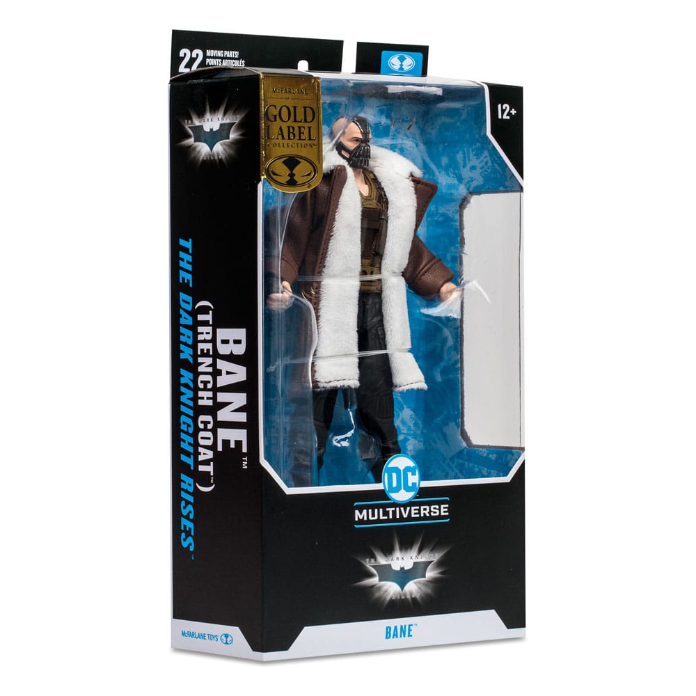 DC Multiverse: Batman The Dark Knight Rises - Bane (Trench Coat Variant) Gold Label 18cm Actionfigur McFarlane Toys 2023 SDCC Exclusive