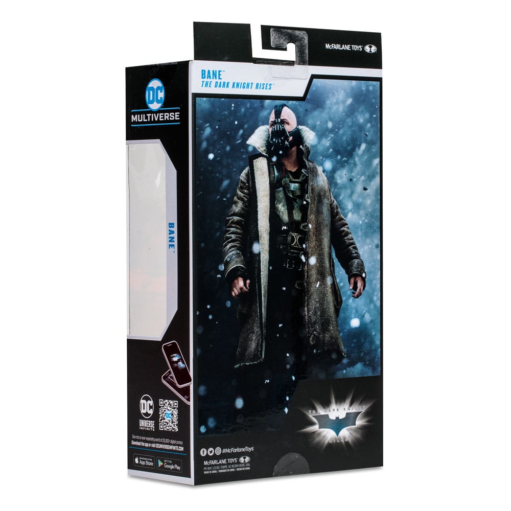 DC Multiverse: Batman The Dark Knight Rises - Bane (Trench Coat Variant) Gold Label 18cm Actionfigur McFarlane Toys 2023 SDCC Exclusive