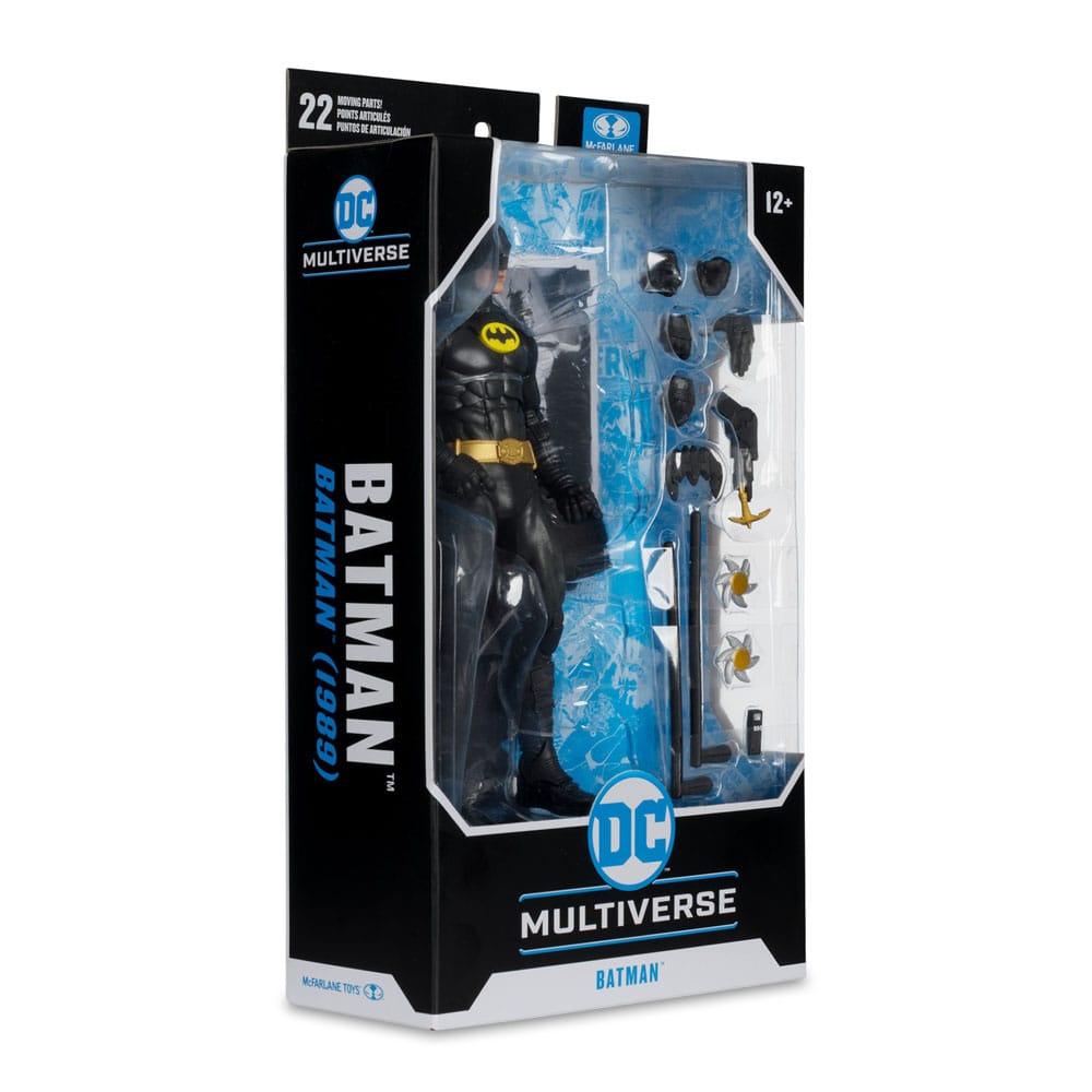 Pre-Order: DC Multiverse: Batman (1989 Movie) - Batman Actionfigur 18cm McFarlane Toys 2025