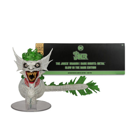 DC Multiverse Dark Nights: Metal - The Joker Dragon Glow in the Dark Edition (Gold Label) 25cm Actionfigur McFarlane Toys