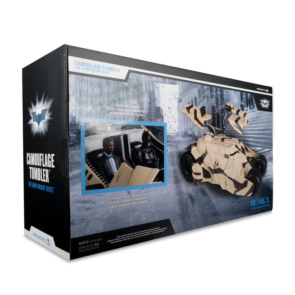 DC Multiverse: Batman The Dark Knight Rises - Tumbler Camouflage Fahrzeug (Gold Label) 45cm McFarlane Toys 2024