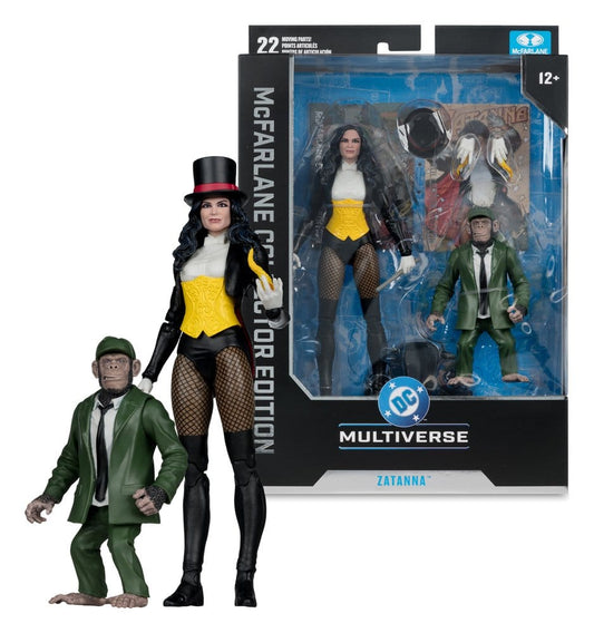 DC Classic - Zatanna with Detective Chimp 18cm Actionfigur Collector Edition #53 McFarlane 2026