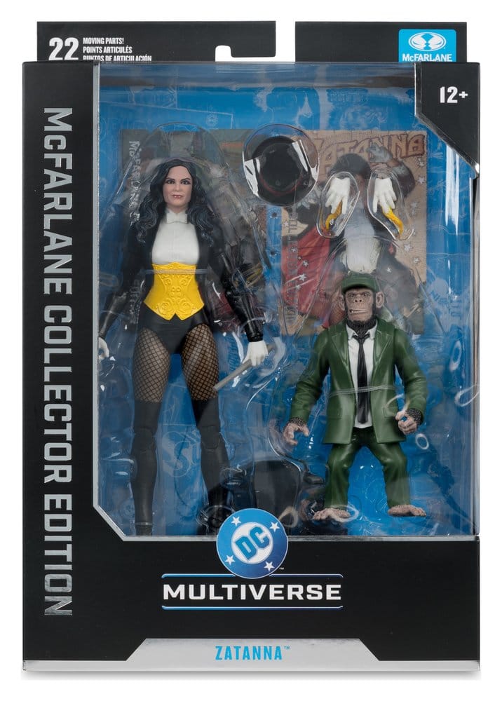 DC Classic - Zatanna with Detective Chimp 18cm Actionfigur Collector Edition #53 McFarlane 2026
