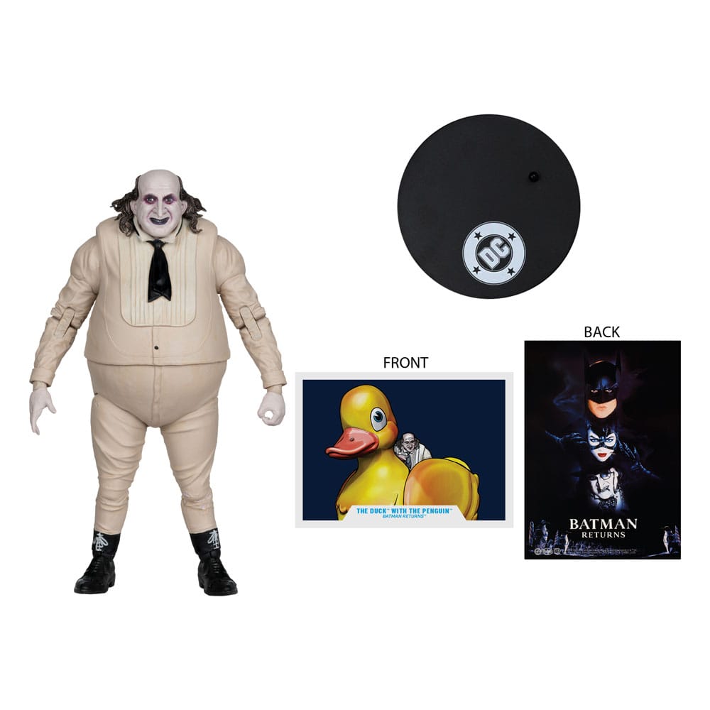 Pre-Order: DC Multiverse: Batmans Returns - The Duck with Penguin 2 Pack Fahrzeug mit Actionfigur 24cm McFarlane 2025 Exclusive