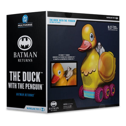Pre-Order: DC Multiverse: Batmans Returns - The Duck with Penguin 2 Pack Fahrzeug mit Actionfigur 24cm McFarlane 2025 Exclusive