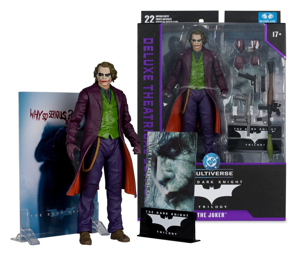 DC Multiverse: The Dark Knight -  Joker DC Theatrical Deluxe Edition 18cm Actionfigur McFarlane 2025