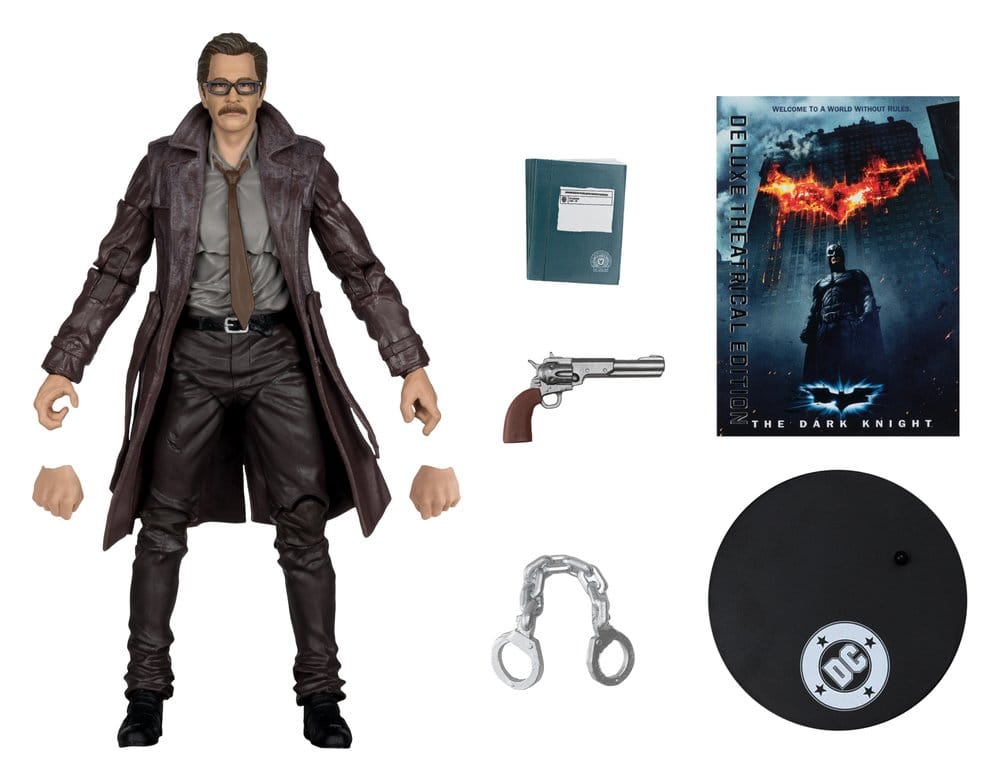 DC Multiverse: Batman - Commissioner James Gordon (The Dark Knight Trilogy) Deluxe Theatrical Edition Actionfigur 18cm McFarlane Toys 2026