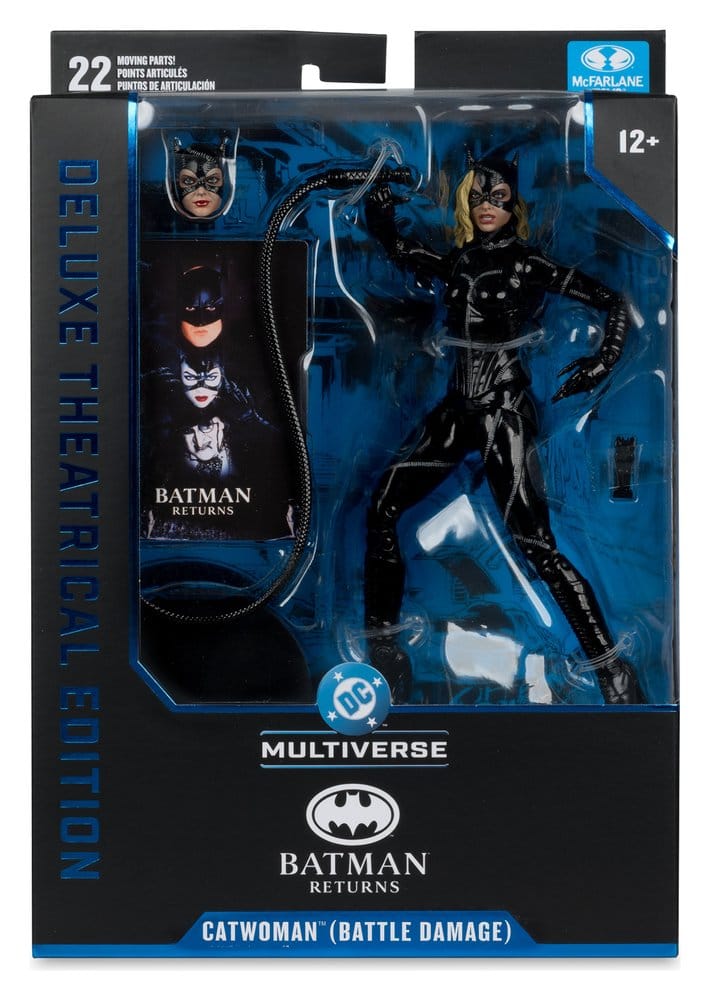 DC Multiverse: Batmans Returns - Catwoman (Battle Damage) Deluxe Theatrical Edition Actionfigur 18cm McFarlane Toys 2026