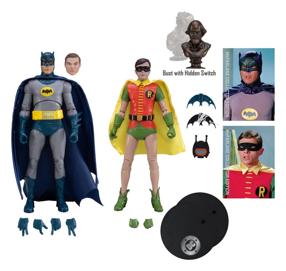 DC Multiverse: Batman TV Series 1966 - Batman und Robin (2er-Pack) Actionfigur 18cm McFarlane Toys 2026 Collector Edition