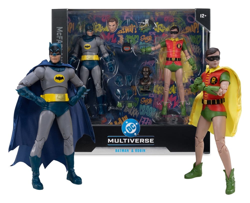 DC Multiverse: Batman TV Series 1966 - Batman und Robin (2er-Pack) Actionfigur 18cm McFarlane Toys 2026 Collector Edition